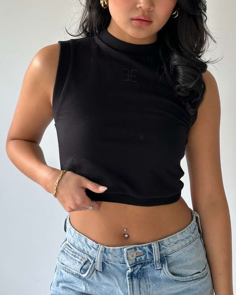 basic top black