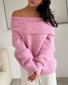 kelly knit sweater pink