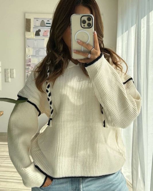 EMILY STRICKPULLOVER CREME