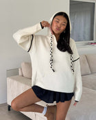 emily knit sweater creme